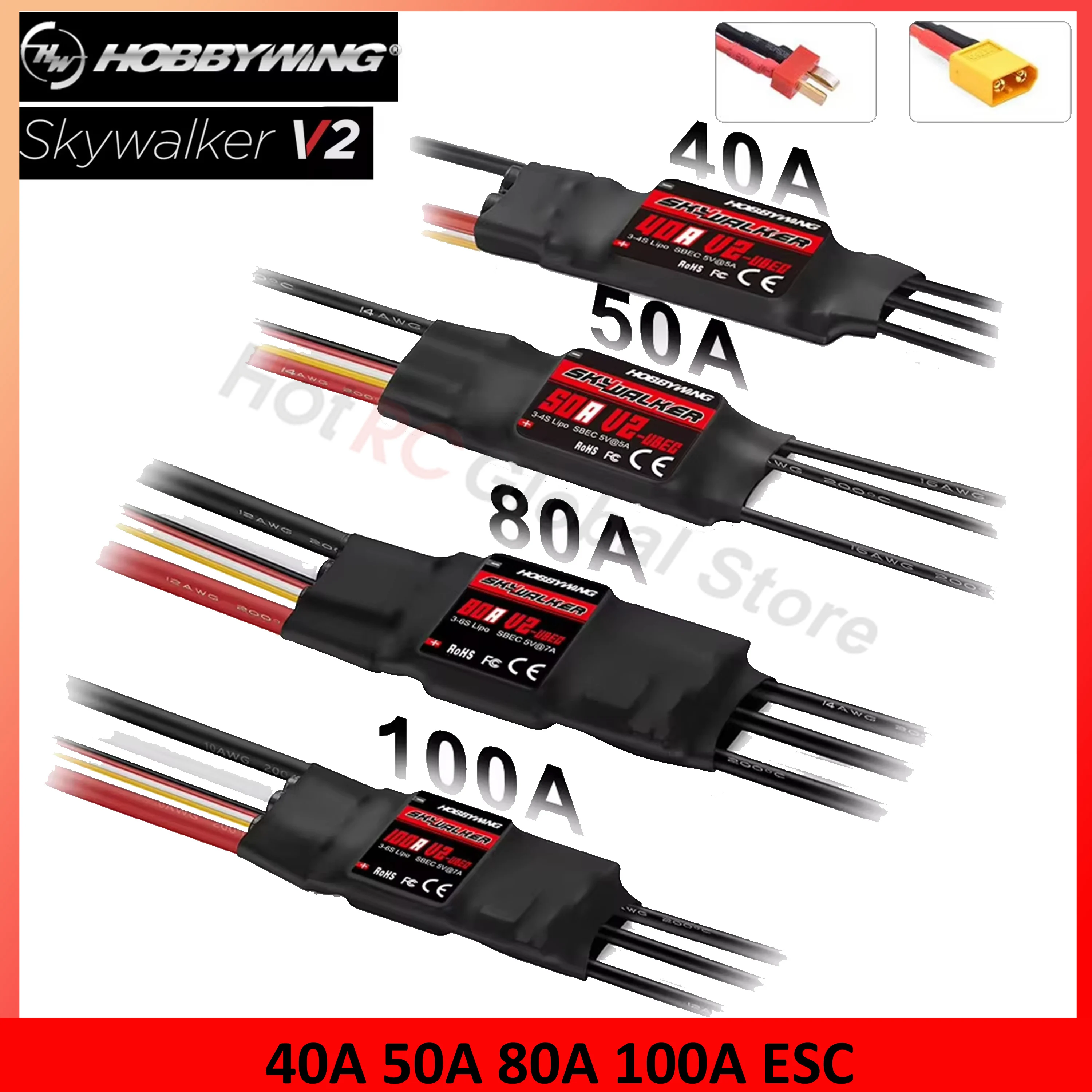 HOBBYWING-Controlador de veloc - Drone Racing Motor avaliação e preço